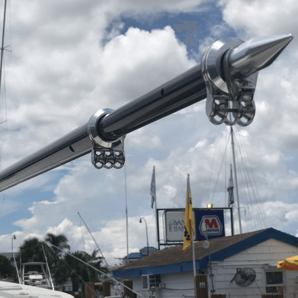 TACO Marine Combo Set 20' Carbon Fiber Outrigger Poles and Outrigger Mounts - OT-4200CF
