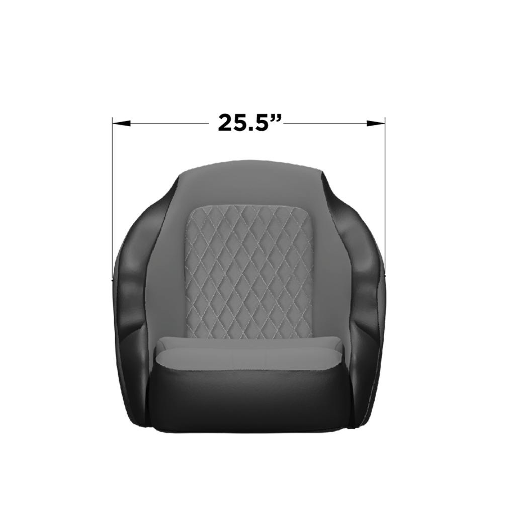 TACO Marine Limited Edition Anclote Bucket Seat, Ivory & Marble - BA1-25-OBS