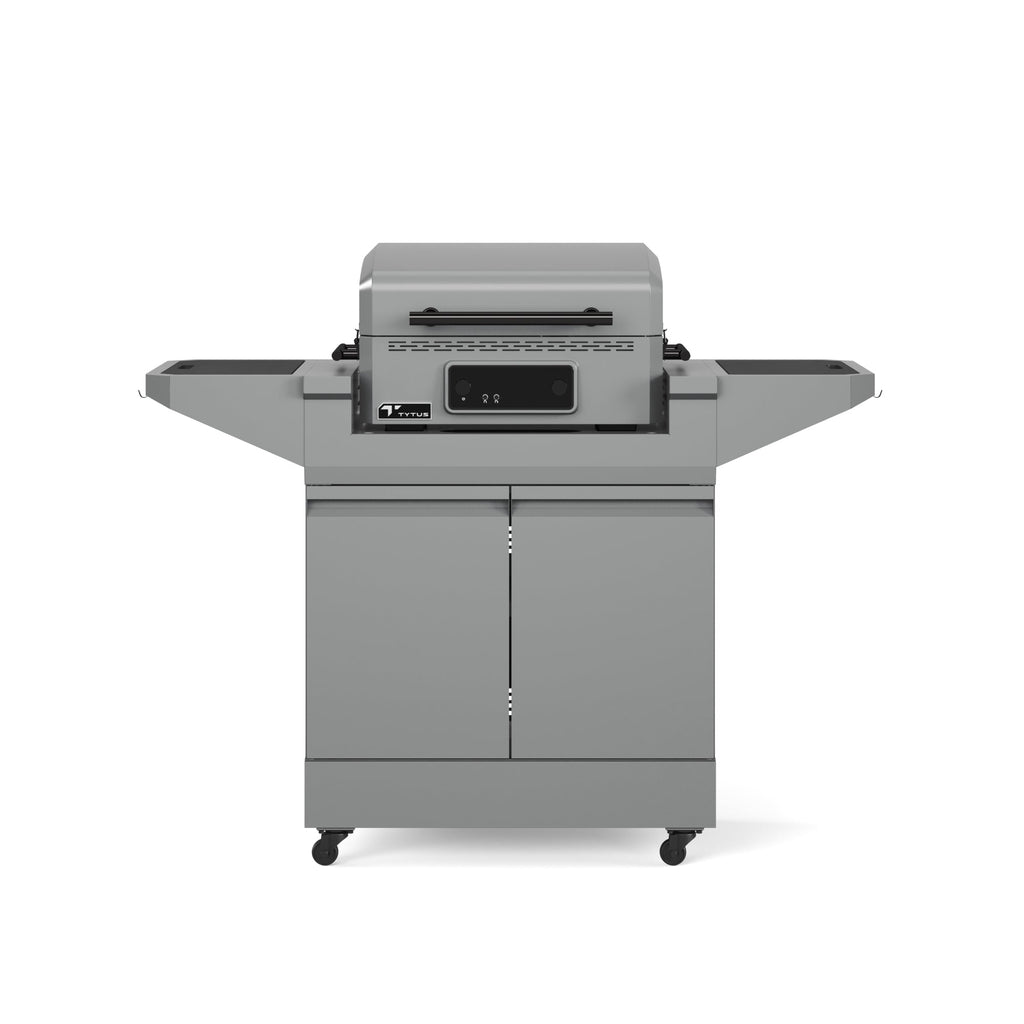 TYTUS Emberwood Electric Grill and Griddle with Grill and Prep Cart  - TDT-CRT-EGRD
