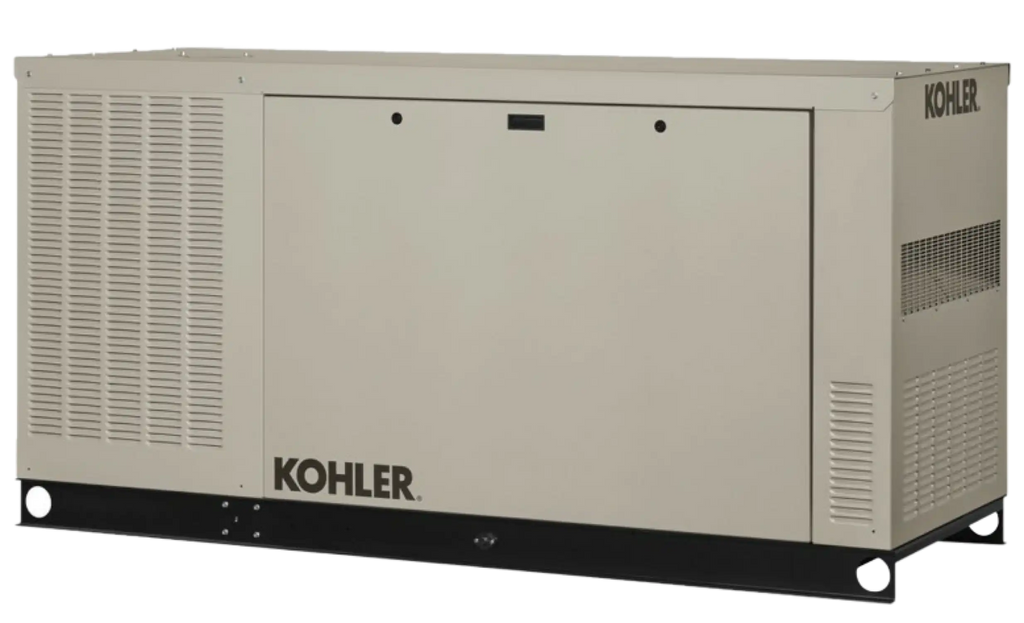 Kohler  60KW 120/240V Single Phase Standby Generator with Block Heater New - 60RCLB-QS51