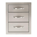 Artisan 17-Inch Three Drawer Unit Your Outdoor Kitchen