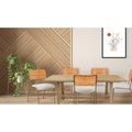 New Pacific Direct Leshia KD Fabric Bamboo Dining Side Chair, (Set of 2) -  1160028-406N