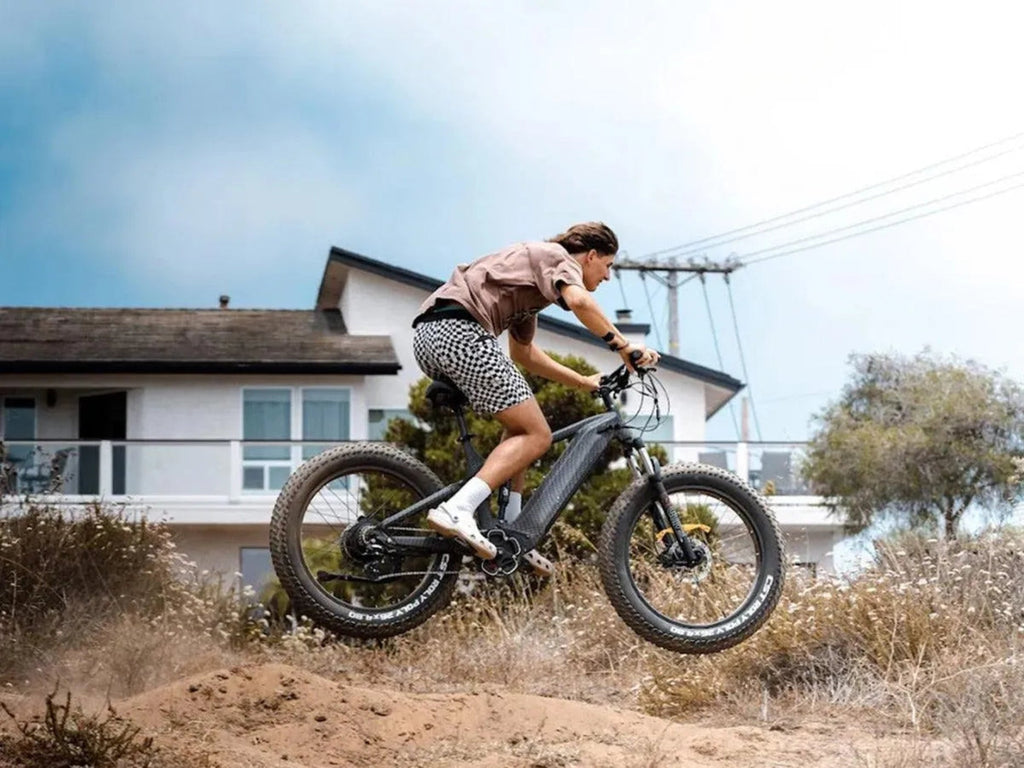 Himiway D7 / Full Suspension Electric Hunting Bike - HMW-D7-BK-US-02