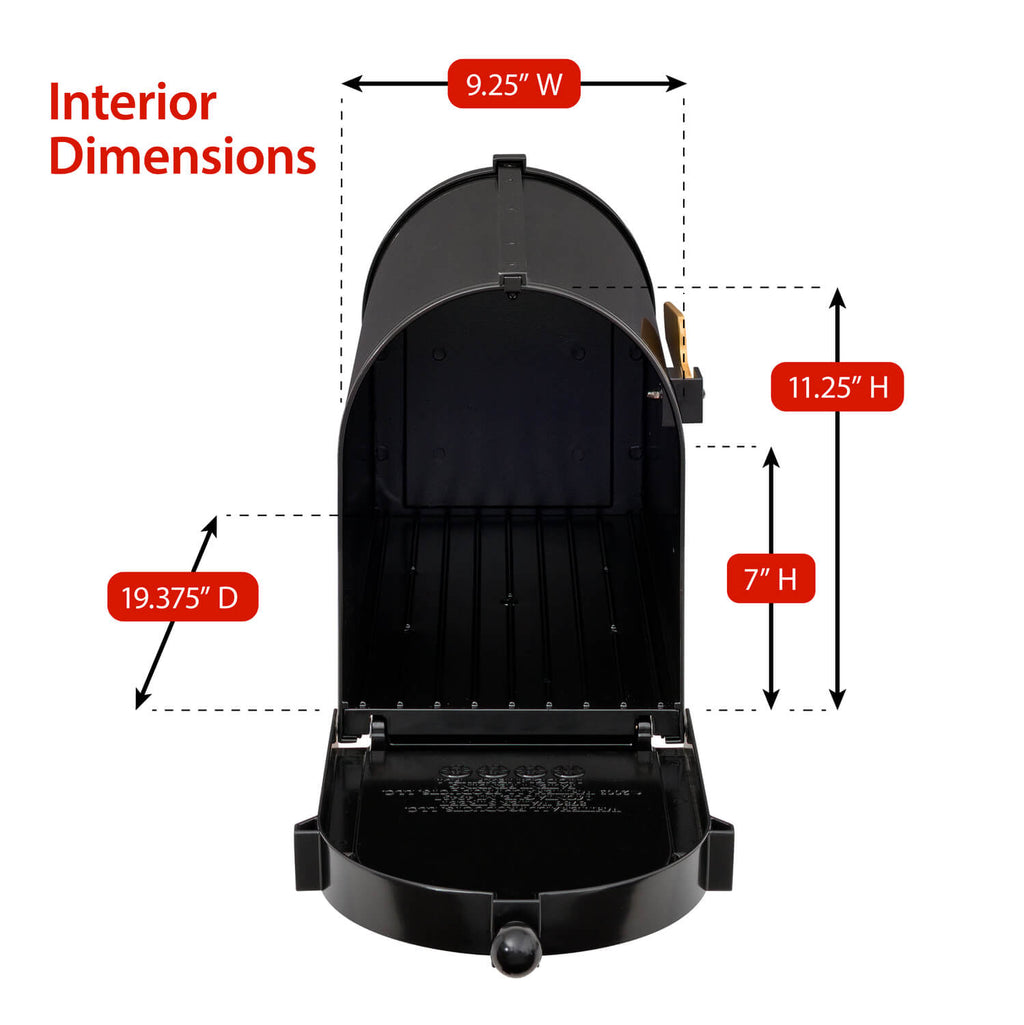 Whitehall Superior Streetside Mailbox Package -  16308