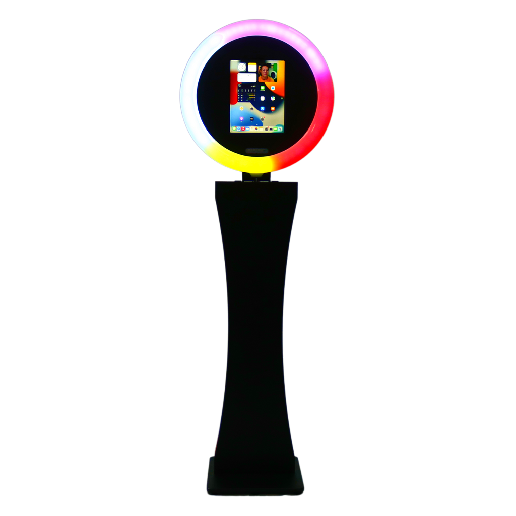 Spinpix360 Black Symphony iPad Photo Booth with Roamer Option