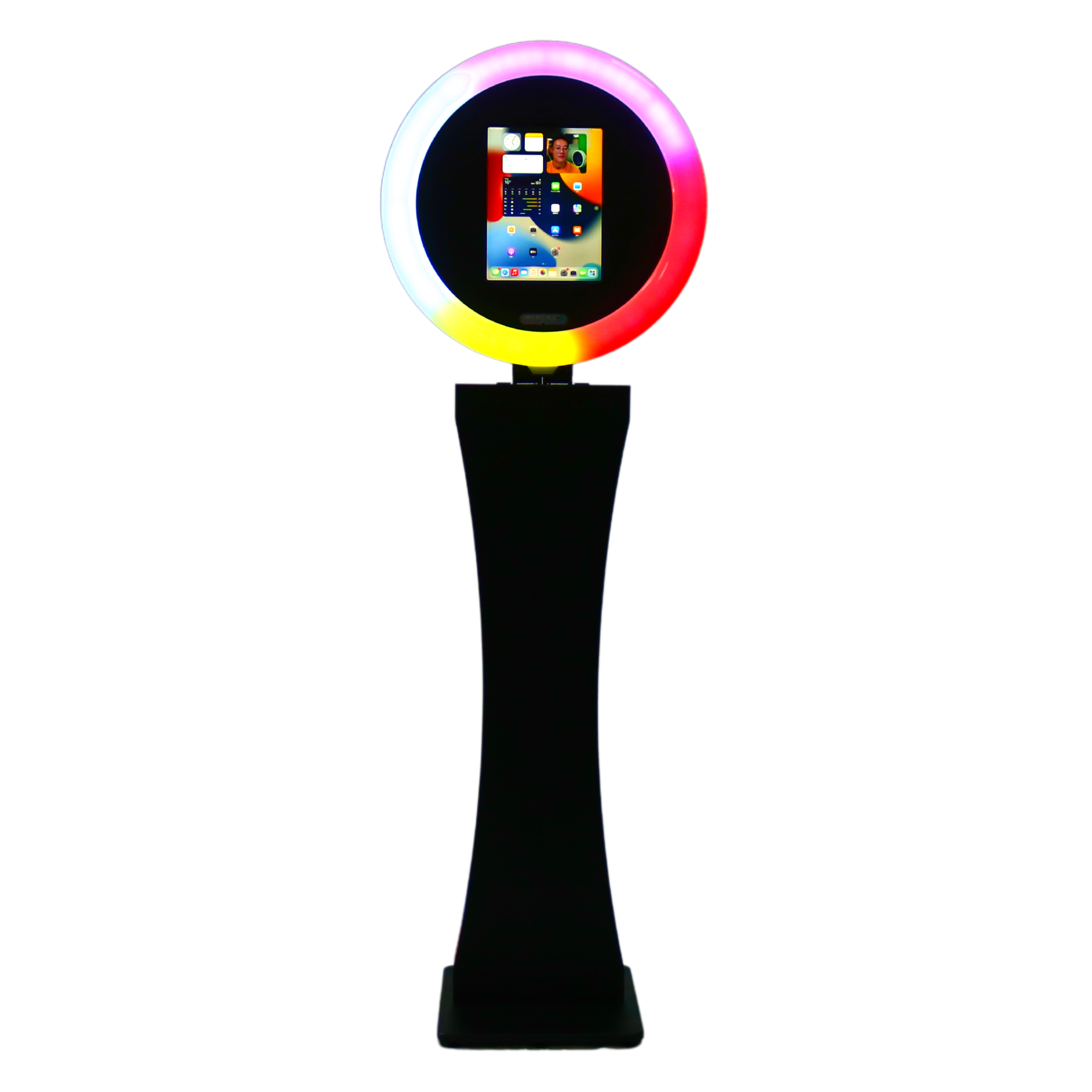 Spinpix360 Black Symphony iPad Photo Booth with Roamer Option