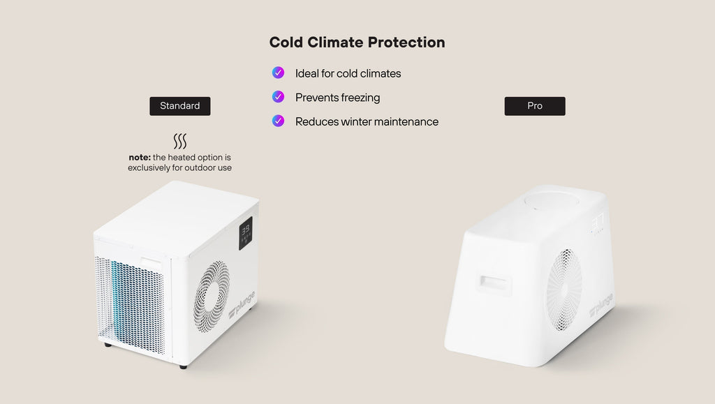 The Plunge Original Cold Plunge Tub - EVOLVE-XL-ST-COLD