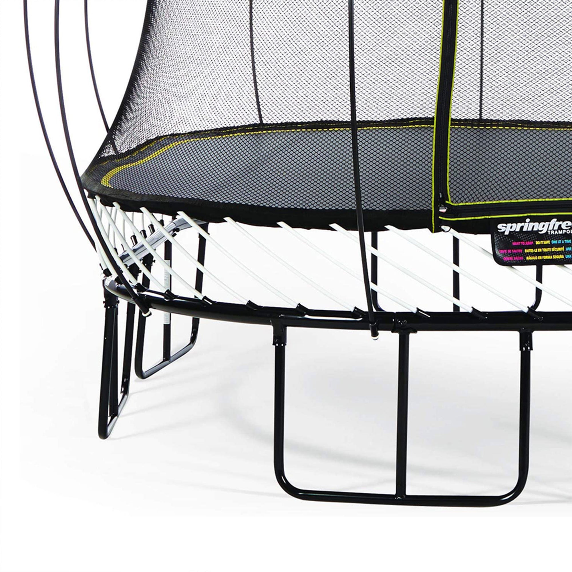 Springfree Trampoline Kids Outdoor Jumbo Square 13 Ft Trampoline with Enclosure - 212965