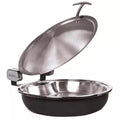 Spring USA 2382-88/36 Titanium Seasons Induction Sauteuse Chafing Dish w/ Black Pearl Accents - SP23828836