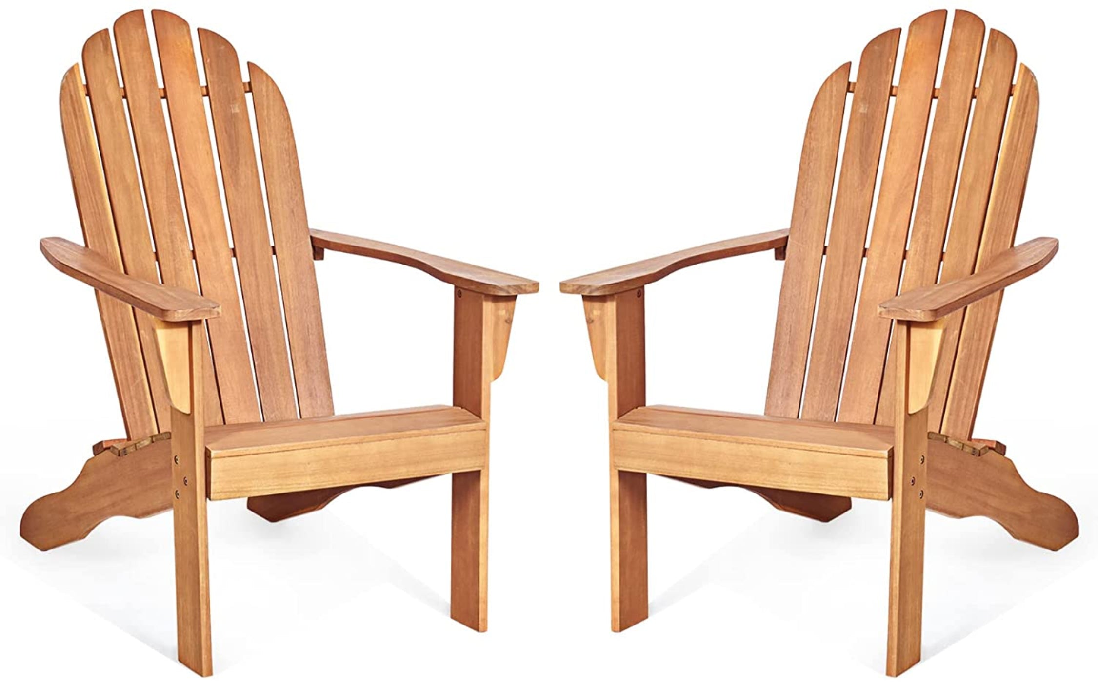 Tangkula Adirondack Chair,  for Patio Deck Lawn Backyard, Garden Adirondack Furniture - 4*OP70302GR