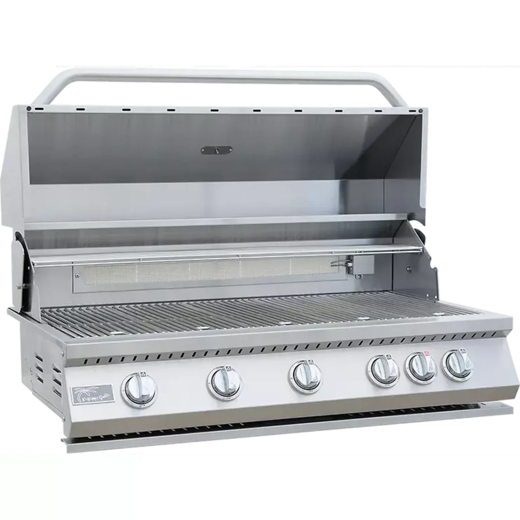 Kokomo 40” Professional Built in Gas Grill (5 Burner/Back Burner) - KO-BAK5BG-PRO