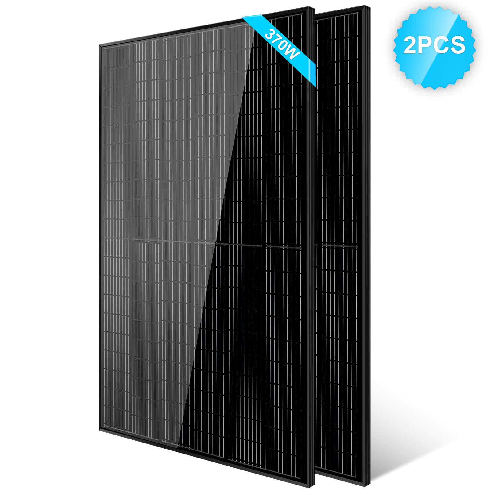 Sungold Power 370W Mono Black PERC Solar Panel UL 61730 - SG-370WMBx2