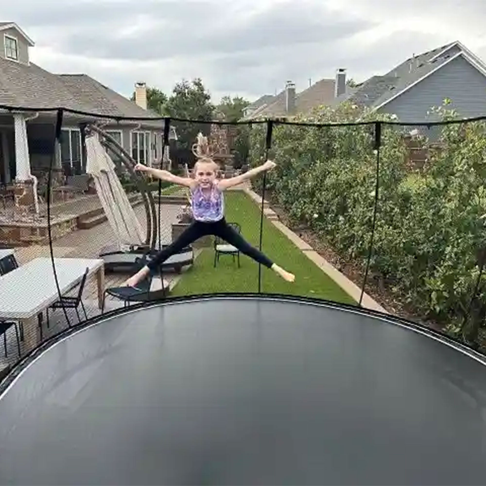 Springfree Trampoline 12'x19' Jumbo Oval Trampoline with 22'x29' Space Required - 398524