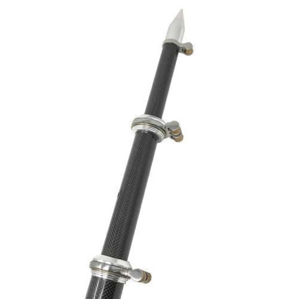 Taco Marine  20' Carbon Fiber Tele-Outrigger Poles, Twist & Lock - OT-4200CF-HD