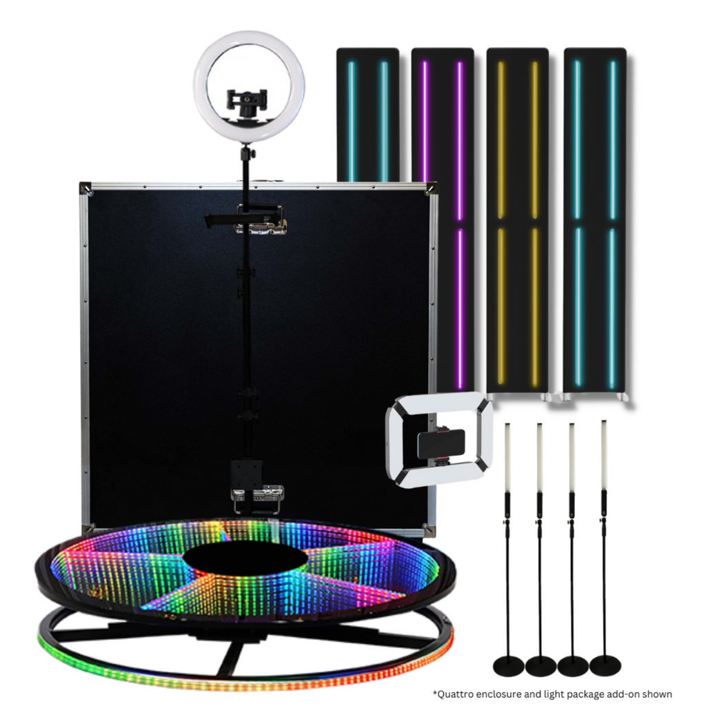 SpinPix360 RAL-7 39" Automatic 360 Photo Booth with 3 Year Warranty Coverage