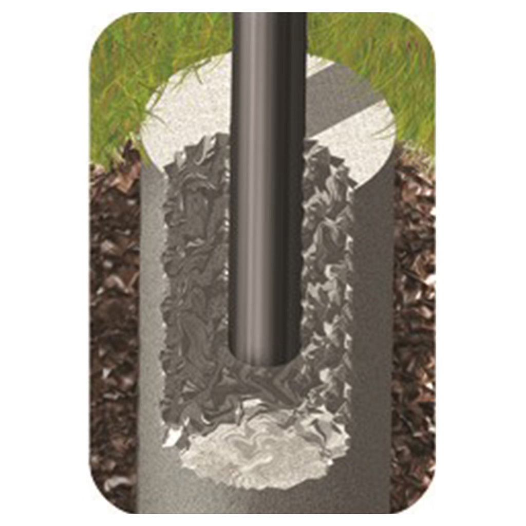 Pilot Rock Park Style Steel Outdoor BBQ Charcoal Grill and Post, Black (3 Pack) - 404010