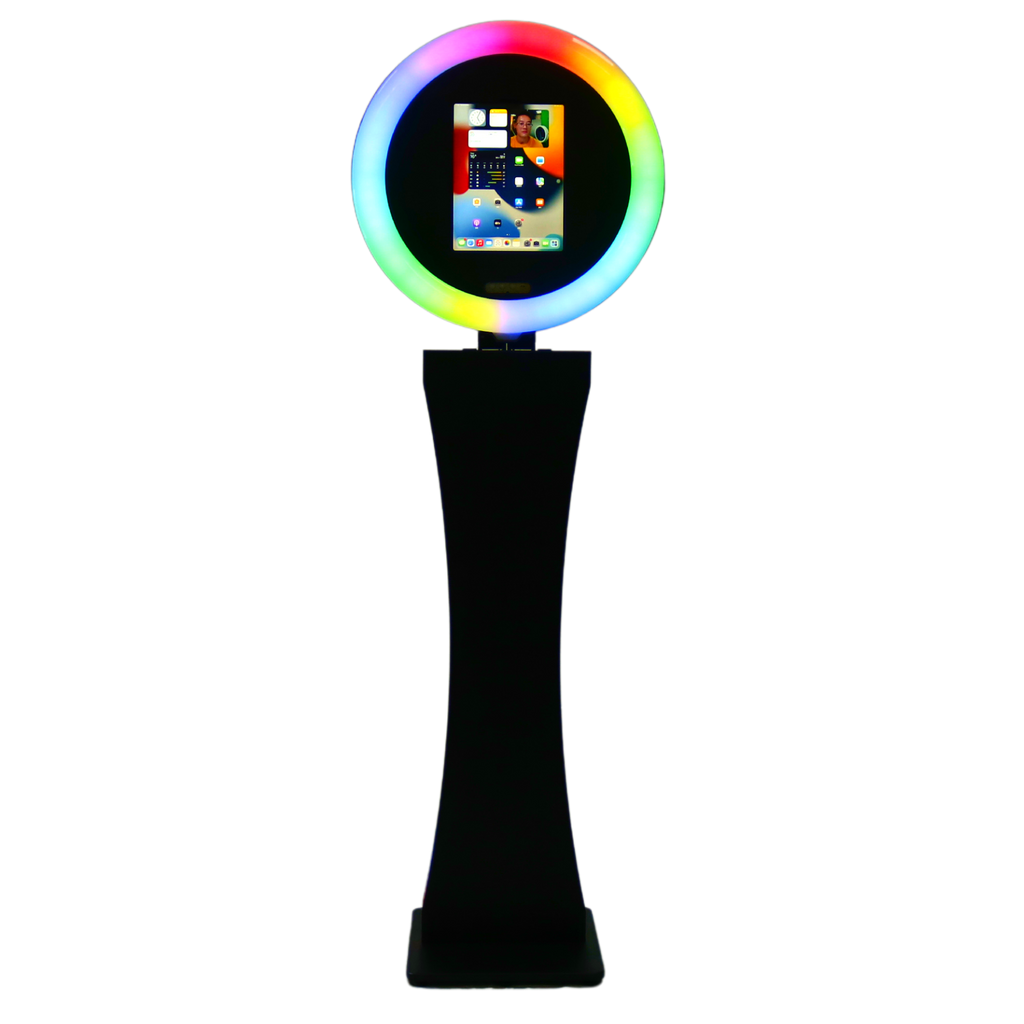 Spinpix360 Black Symphony iPad Photo Booth with Roamer Option