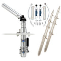 Rupp Classic Top Gun Outrigger Kit w/15' Poles & Complete Single Line Rigging Kit w/Klickers Release Clips [RAD-TPGN-15T] - CWR-52217