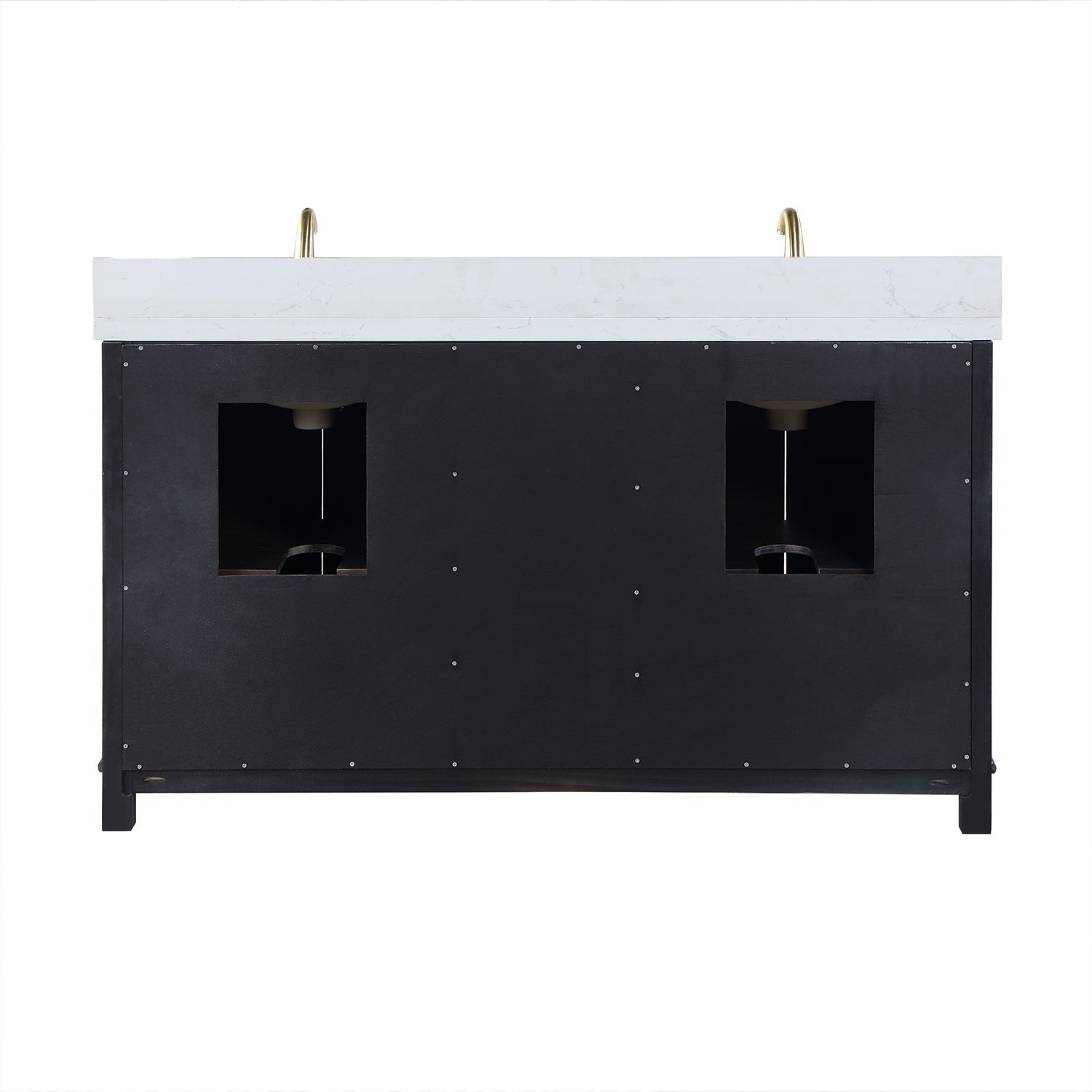 Altair Designs 60" double vanity with top - 549060-BO-AW-NM