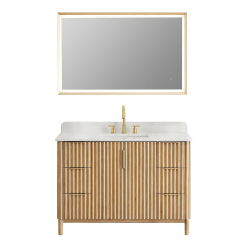Altair Designs Sierra 48" single vanity with top - 575048-WL-GW-NM Price