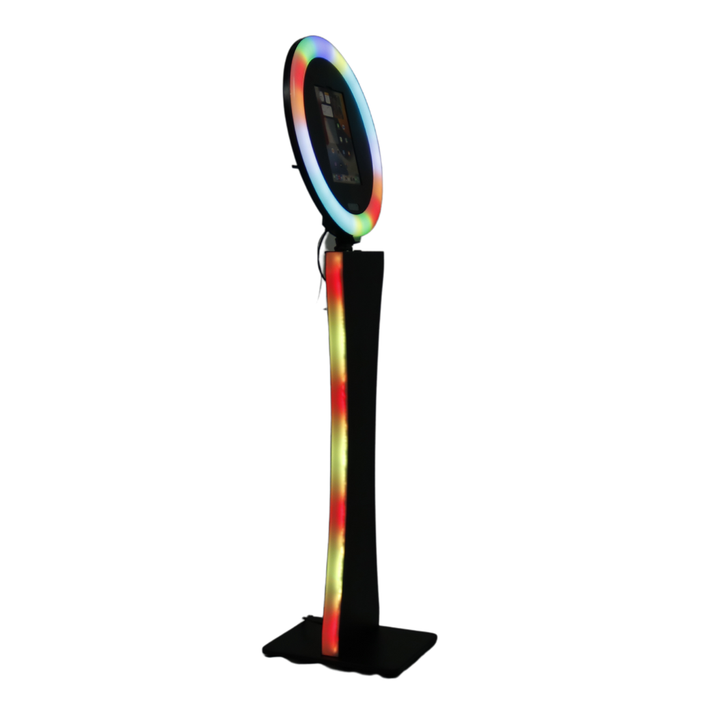 Spinpix360 Black Symphony iPad Photo Booth with Roamer Option