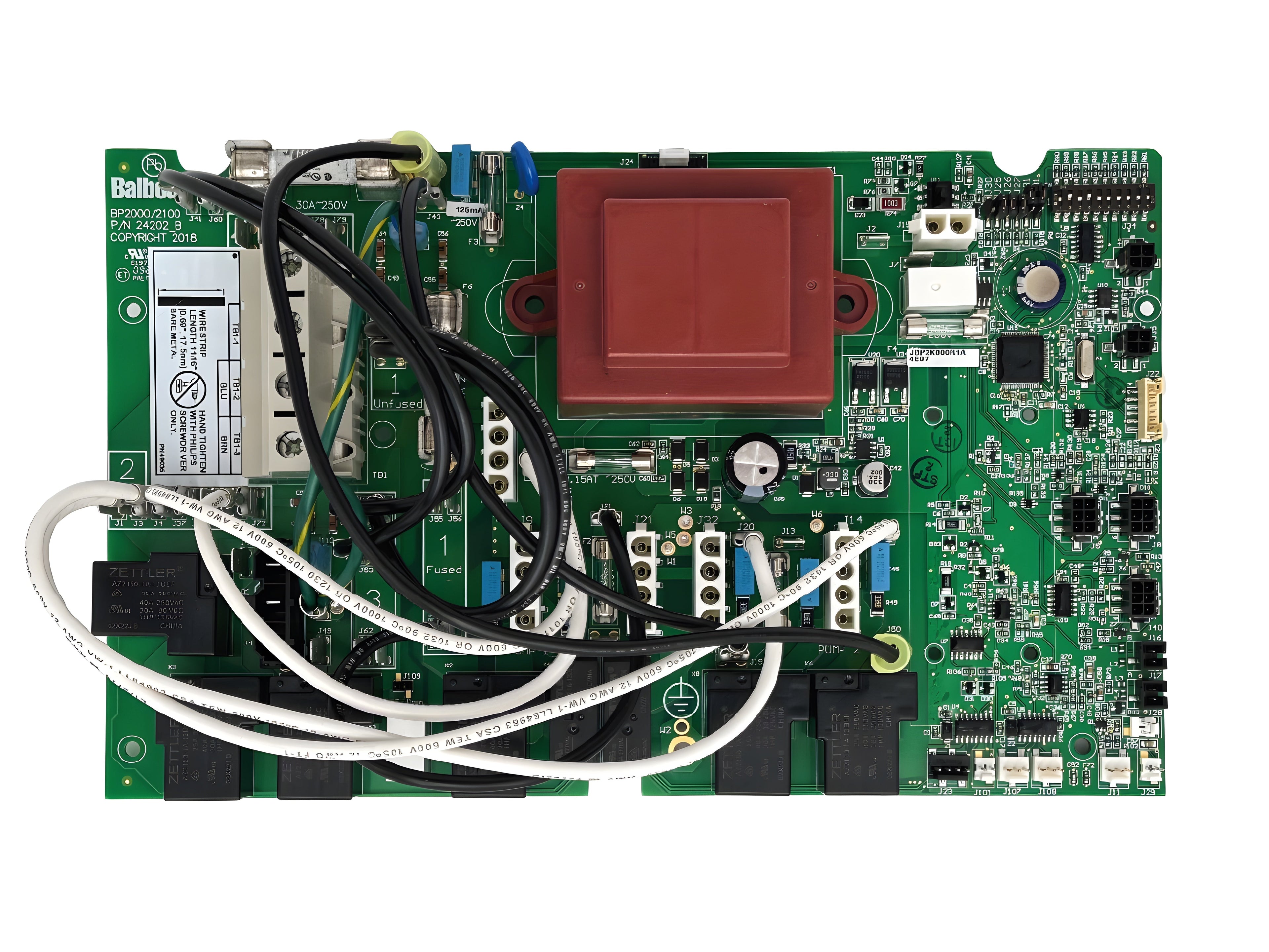 Sundance Spas 6500-520, 624 Control Panel -  6500-520