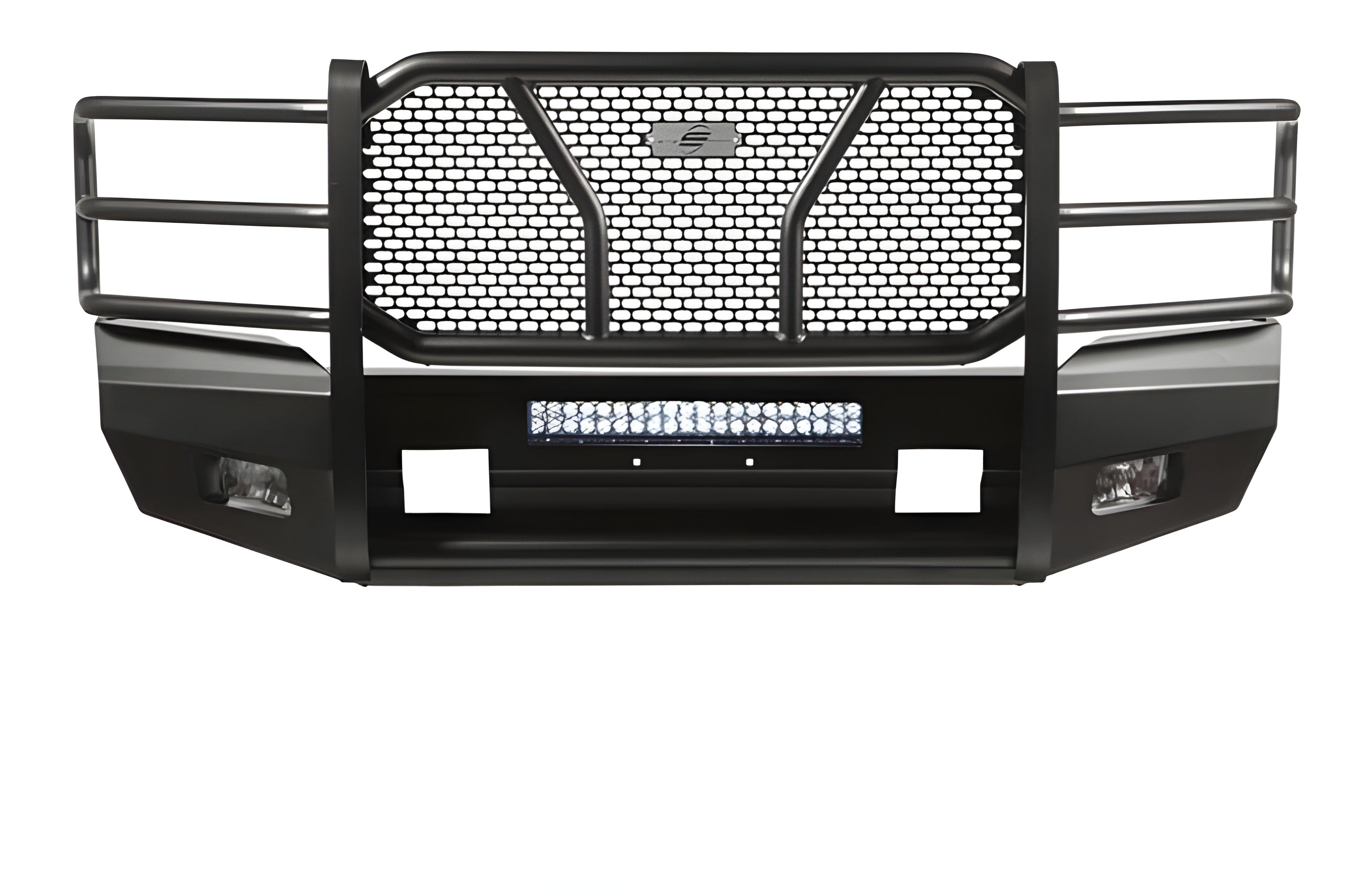 Steelcraft Elevation HD Front Bumper Ford F150 2018-2020 Supports Front Emblem Camera & Adaptive Cruise Control -60-11420CC
