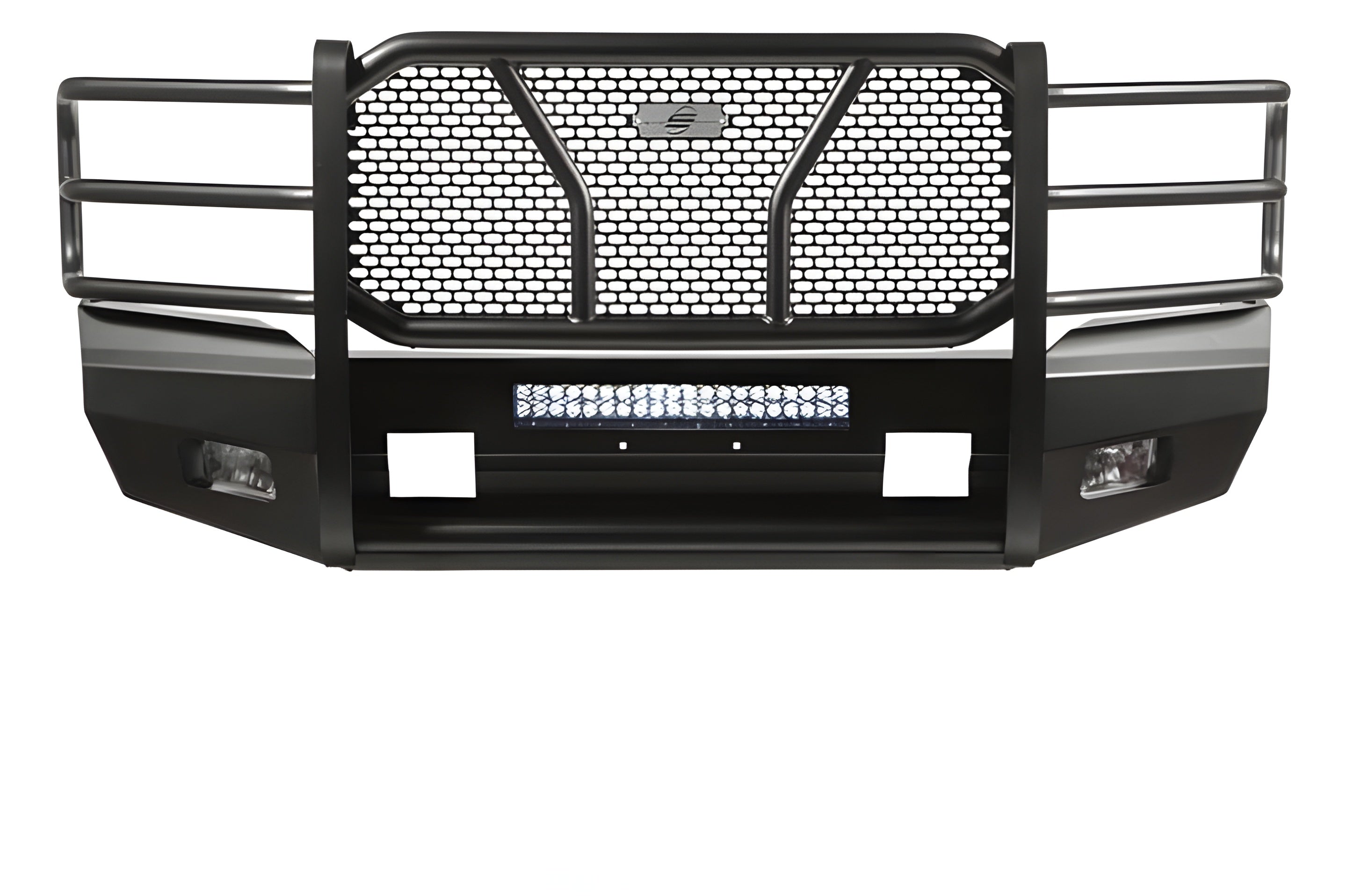Steelcraft Elevation HD Front Bumper Ford F150 2015-2017 Supports Front Emblem Camera & Adaptive Cruise Control - 60-11410CC