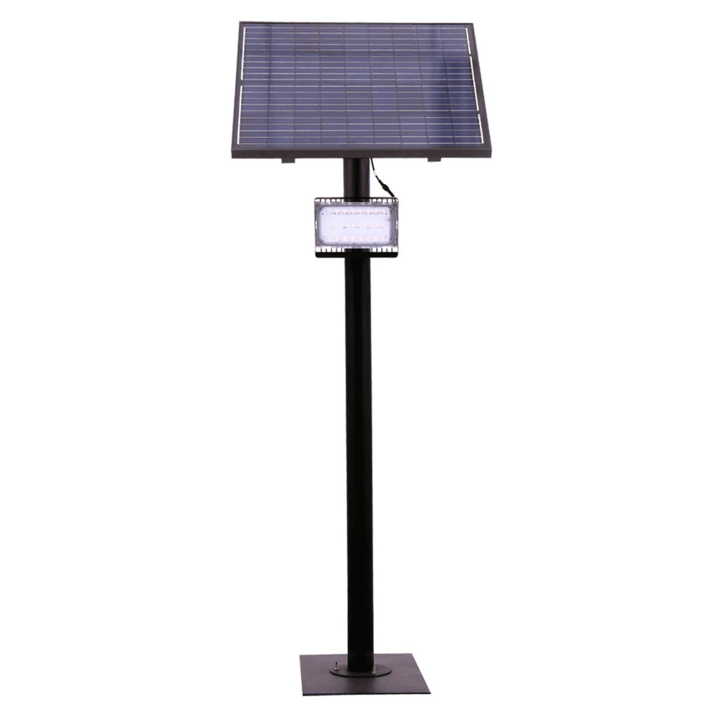 AVS Energy Solar LED Flood Light 15 Watt 2100 Lumens 5000K - AVS-BLK-15W