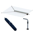 TACO Marine ShadeFin with White Fabric, Bag & Fixed Mount Kit - T10-3000-3