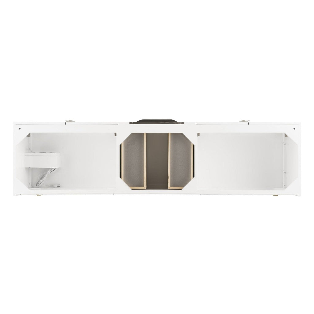 James Martin Vanities Mercer Island 72" Double Vanity - 389-V72D-AGR-G-DGG