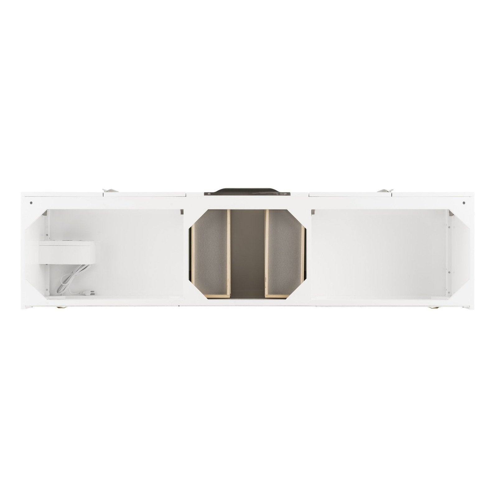 James Martin Vanities Mercer Island 72" Double Vanity - 389-V72D-AGR-G-DGG