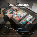 ICECOAPL35 Ultra-light Dual Zone Aluminum Freezer with Battery - APL35+MB250