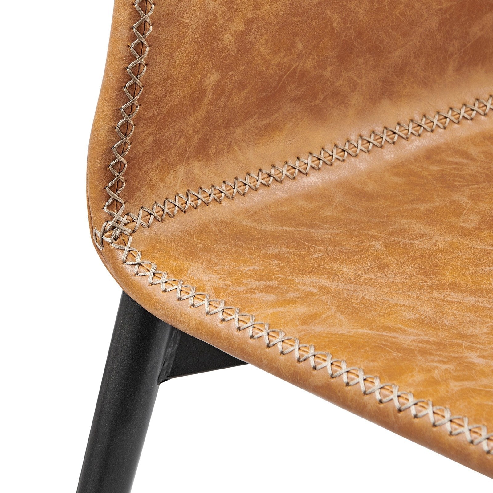 New Pacific Direct Jayden PU Dining Side Chair, (Set of 2)  - 9300126-309