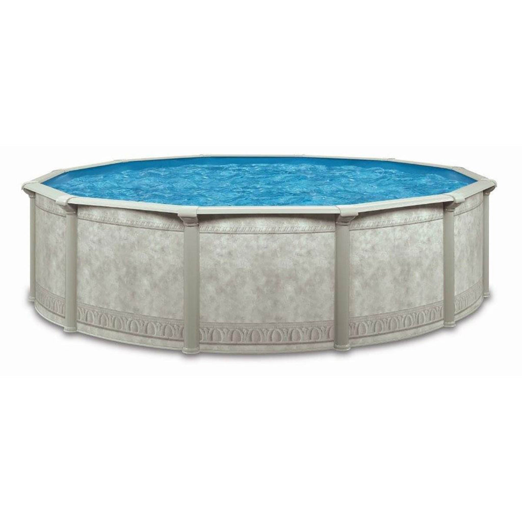 Aquarian Venetian 15' x 52" Round Frame Above Ground Swimming Pool without Liner - 97432