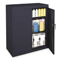 Grainger - Storage Cabinet Black 18 X 36 X 42 Inch 2 Shelves - 1UFC4