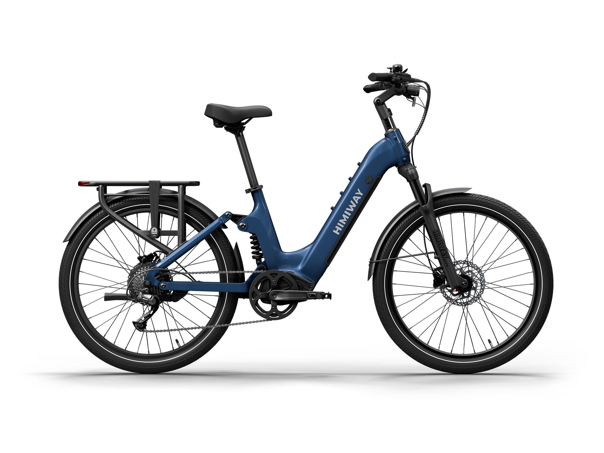 Himiway A7 / Full Suspension Commuter eBike - HMW-A7-RD-US-2.0