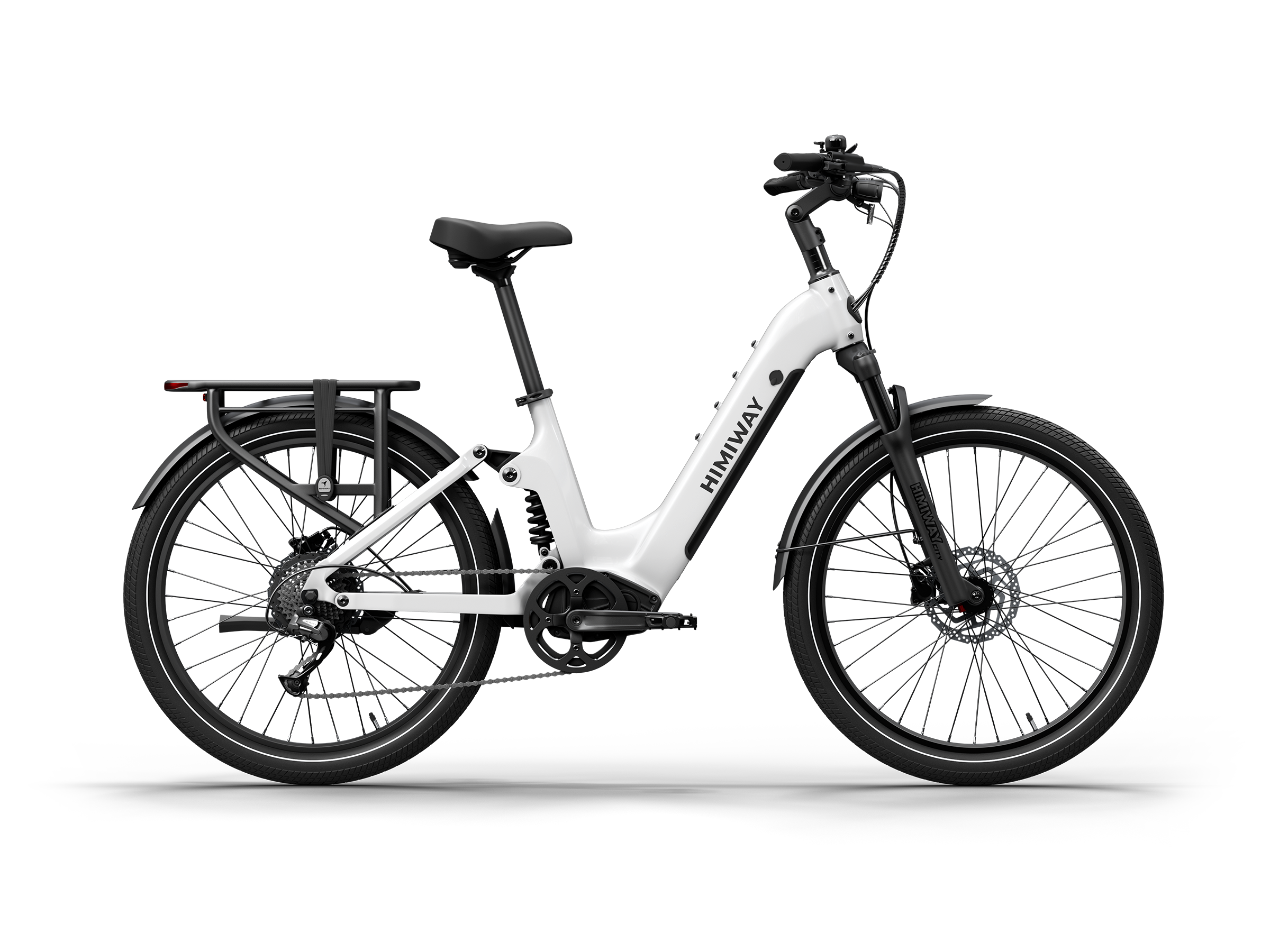 Himiway A7 / Full Suspension Commuter eBike - HMW-A7-RD-US-2.0