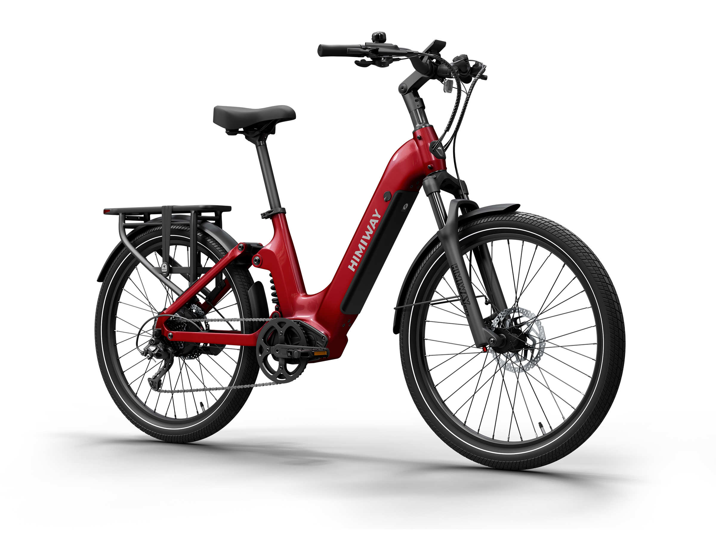 Himiway A7 / Full Suspension Commuter eBike - HMW-A7-RD-US-2.0