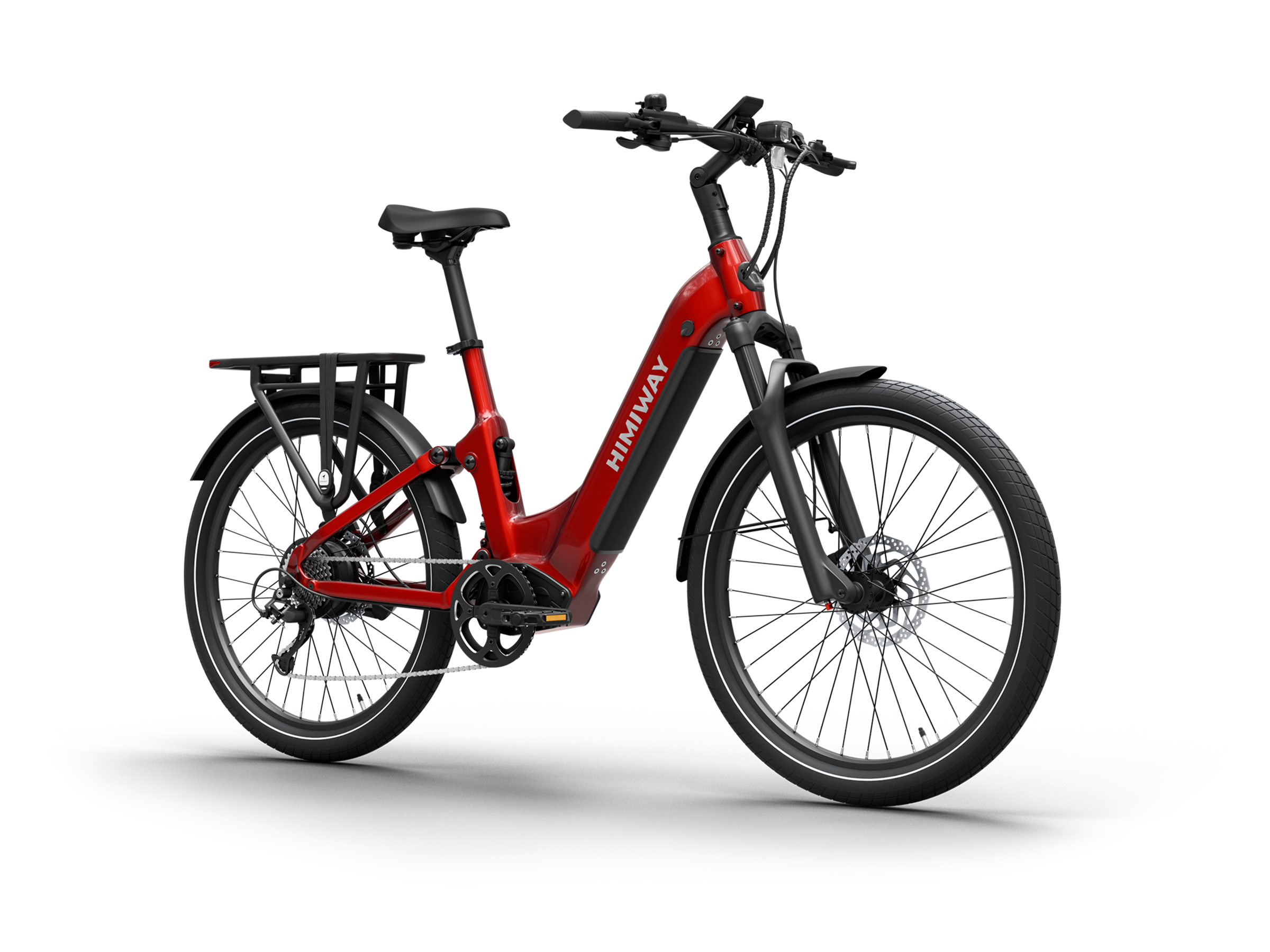 Himiway A7 / Full Suspension Commuter eBike - HMW-A7-RD-US-2.0
