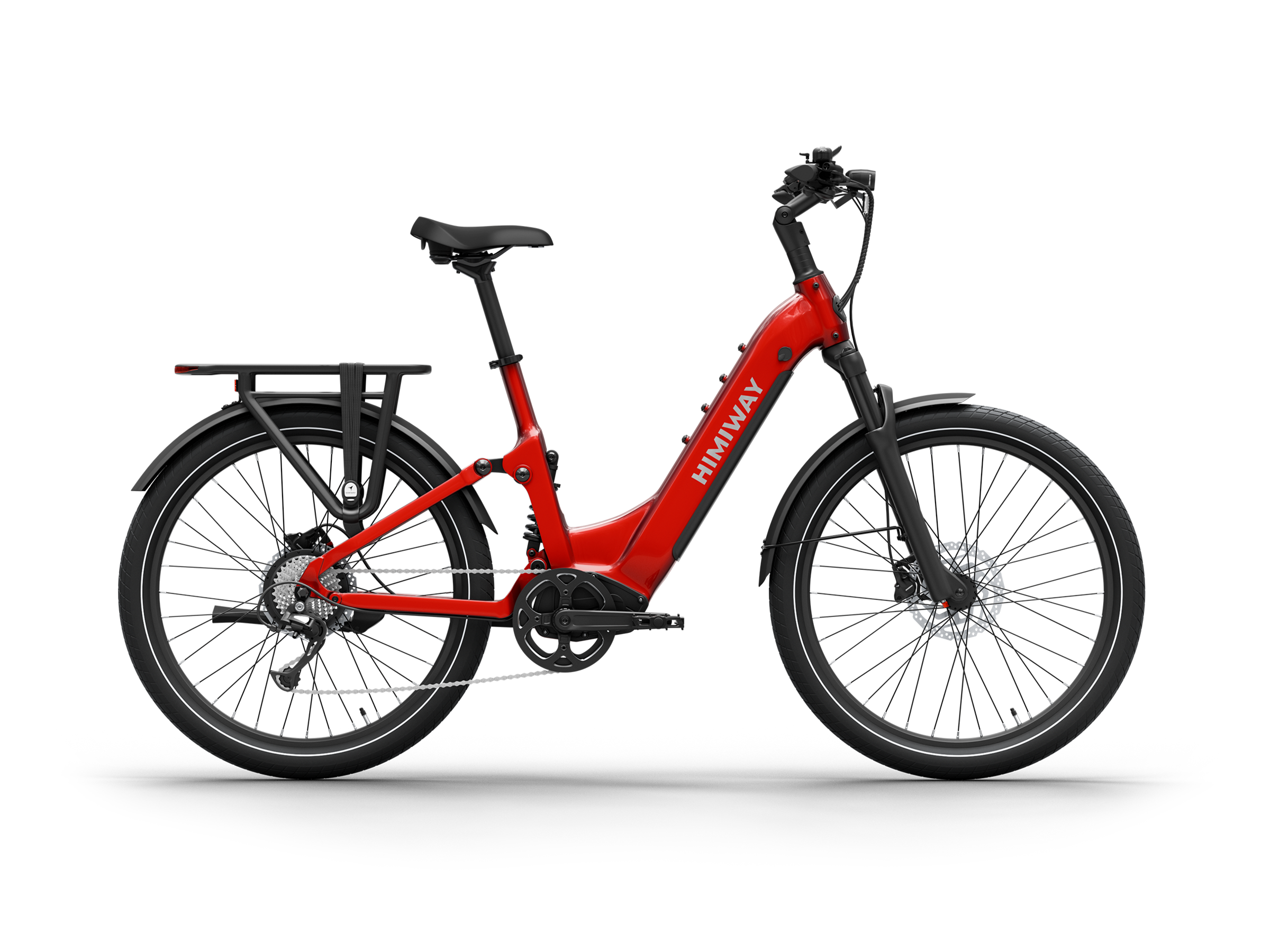 Himiway A7 / Full Suspension Commuter eBike - HMW-A7-RD-US-2.0