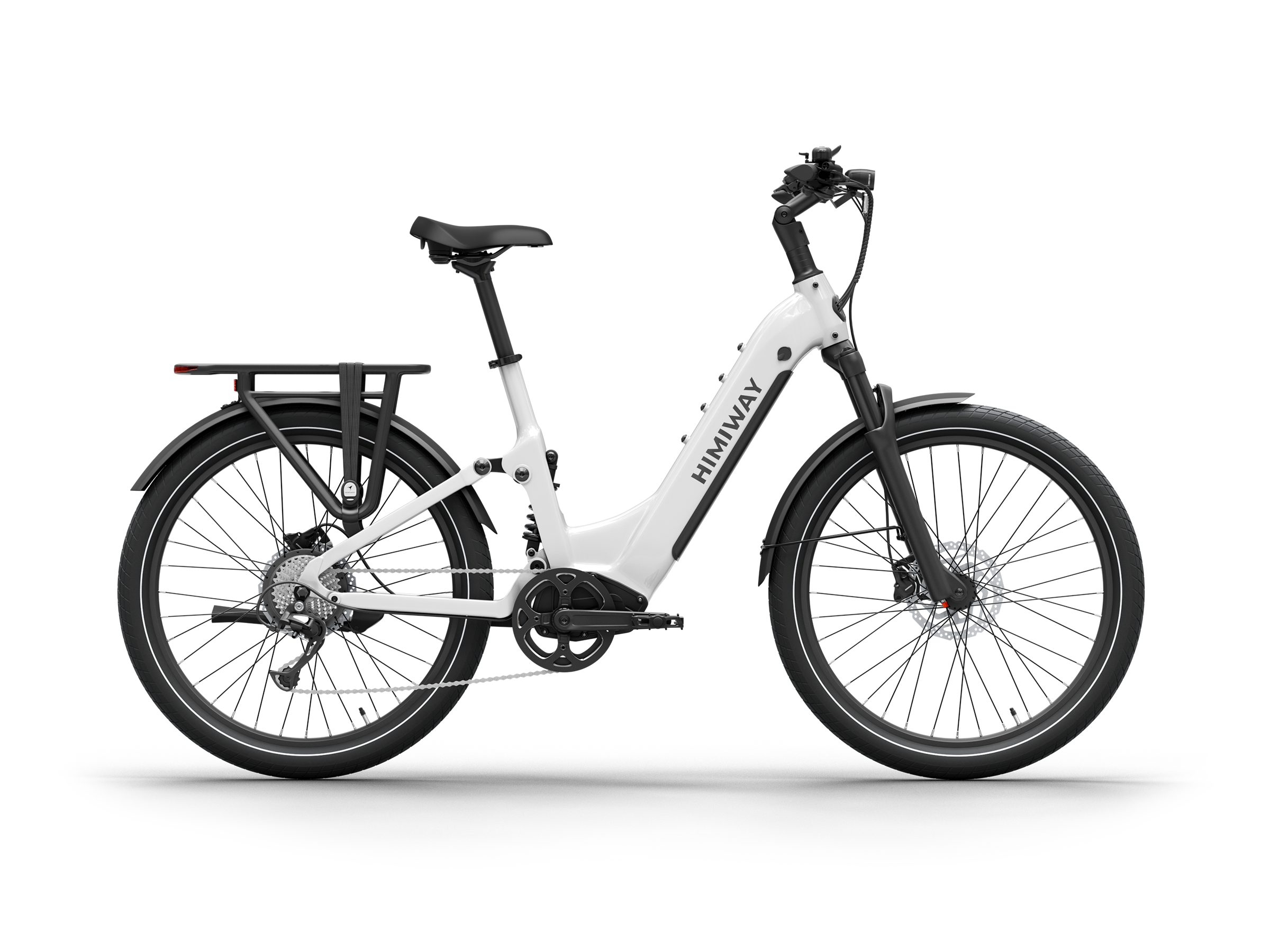 Himiway A7 / Full Suspension Commuter eBike - HMW-A7-RD-US-2.0
