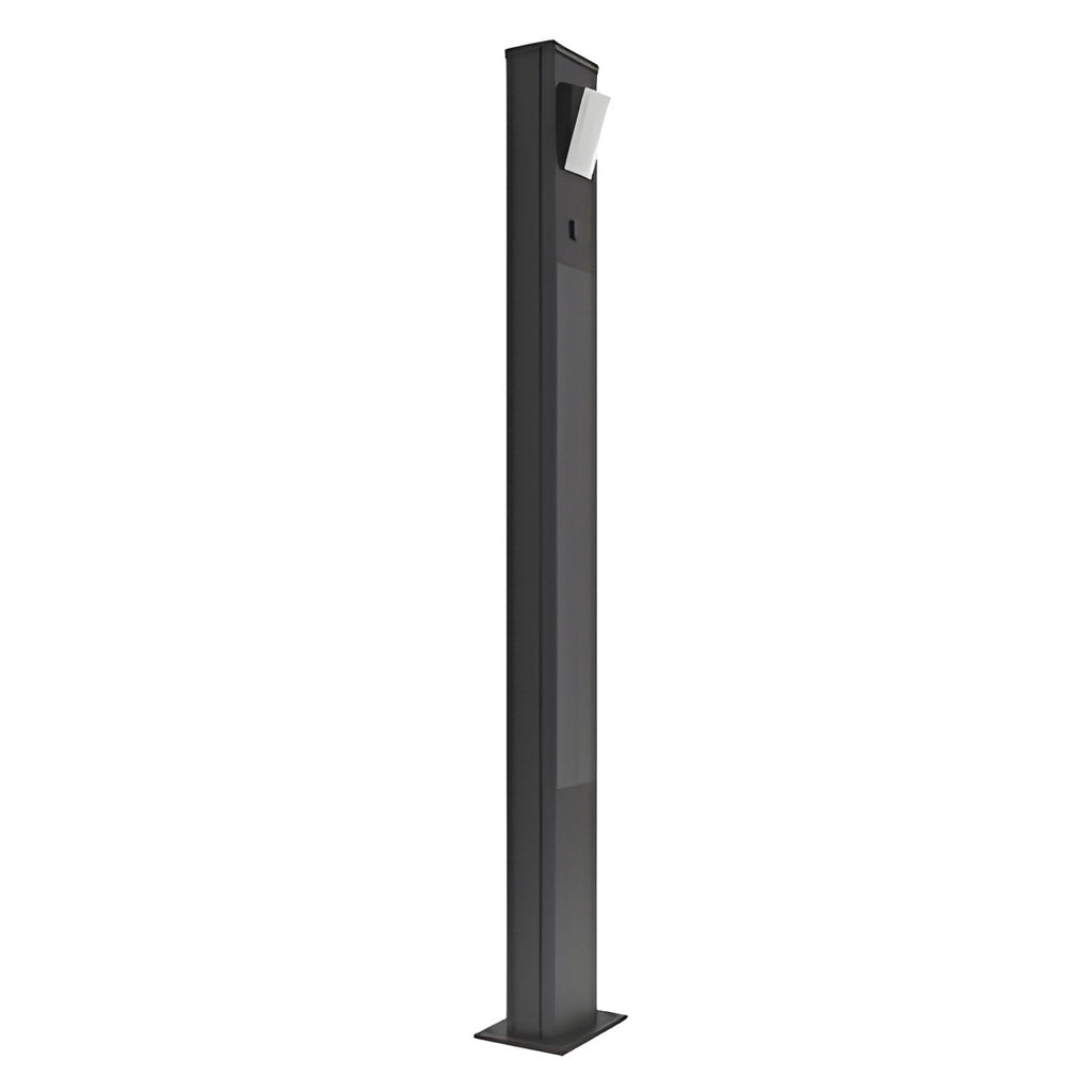 AVS Energy Solar Urban Light 40 Watt 6000 Lumens 5000K Black Housing Pathway Lighting Landscape Light Solar Resistant Bollard - Light  - AVS-TOTEM-40W