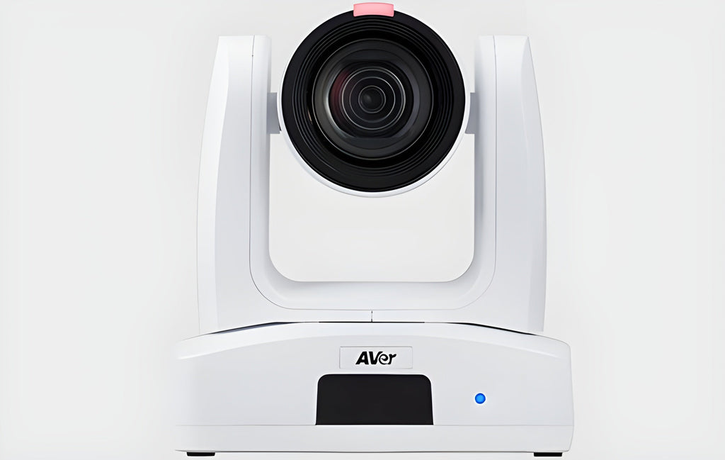 AVer- PAPTZ211W 12X PTZ Camera 1080P 60fps SDI HDMI USB Streaming White - PAPTZ211W