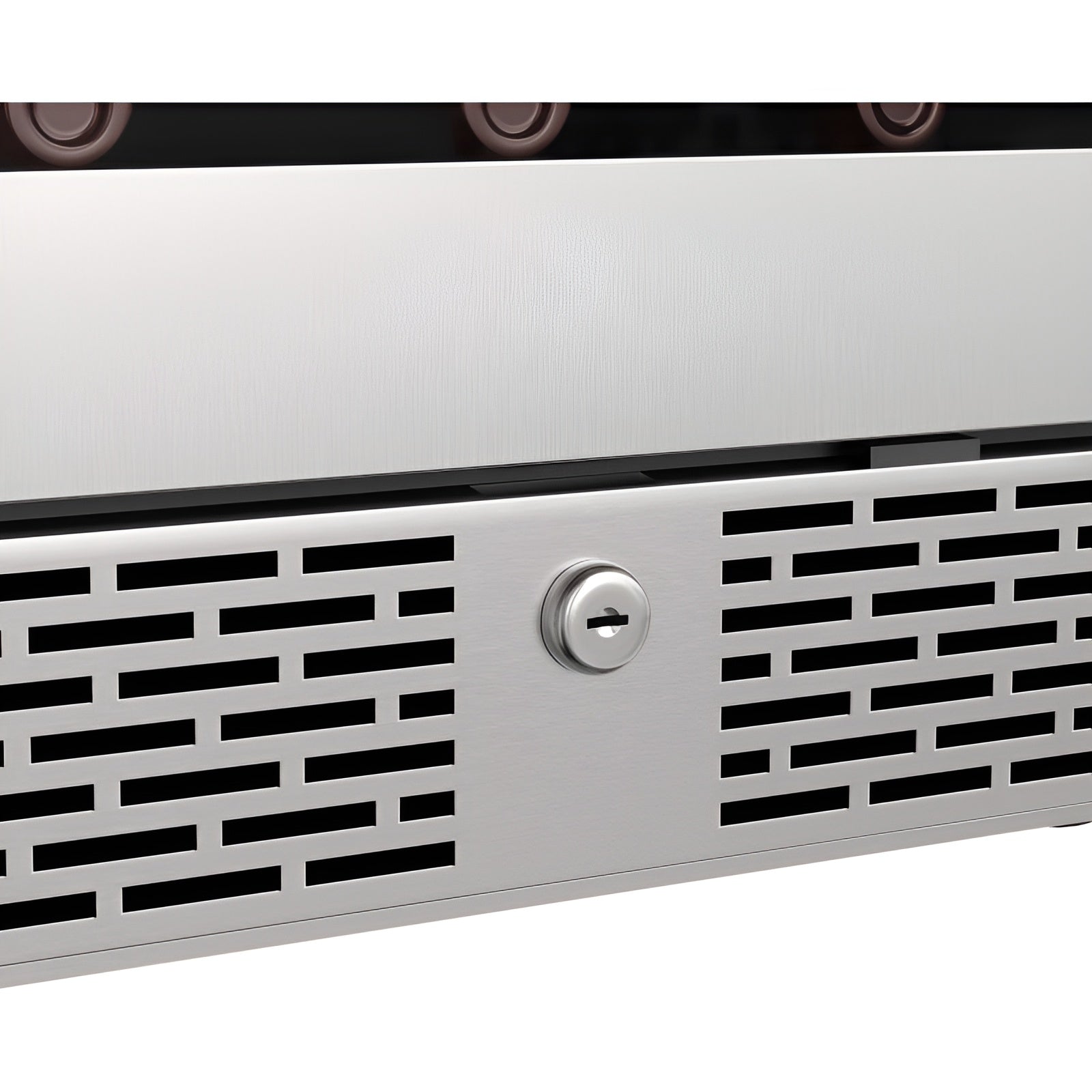 Avallon 24 Inch Wide 53 Bottle Capacity Single Zone Wine Cooler with Left Swing Door - AWC242SZLH
