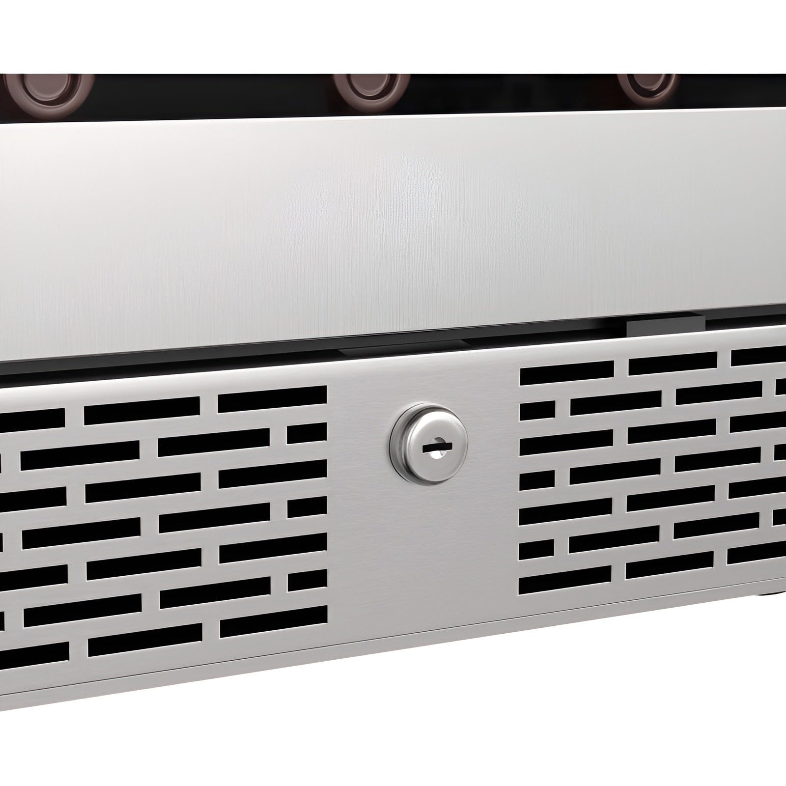 Avallon 24 Inch Wide 53 Bottle Capacity Single Zone Wine Cooler with Left Swing Door - AWC242SZLH