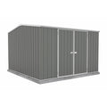 Absco 10x10x7 ft Premier Metal Storage Shed - AB1002