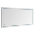Aquadom Daytona 72" X 36" Rectangle Ultra-Slim Frame LED Lighted Bathroom Mirror With Defogger - D-7236