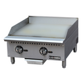 Adcraft  Black Diamond Thermostatic Gas Griddle 24"W - BDCTG-24T