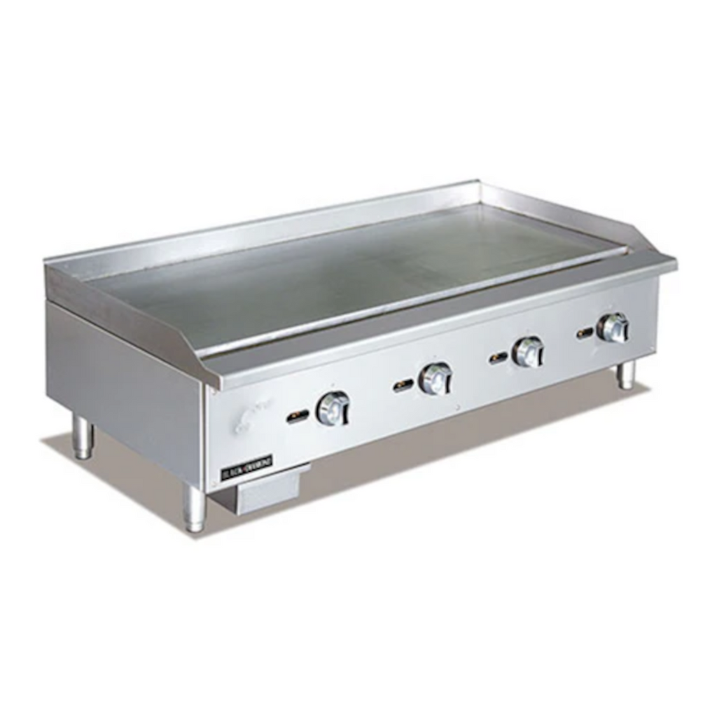 Adcraft BDECTG-48/NG Black Diamond Standard Series Gas Griddle 48"W - BDECTG-48/NG